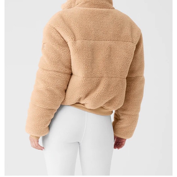NWOT Alo Yoga Sherpa Jacket Fleece Size S - Picture 5 of 13